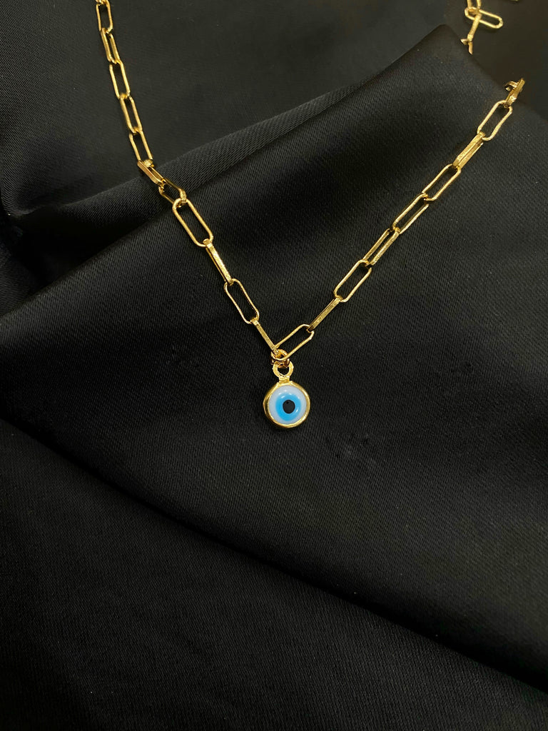 Around The World Evil Eye Necklace (Gold) | Sweetrocks Jewelry